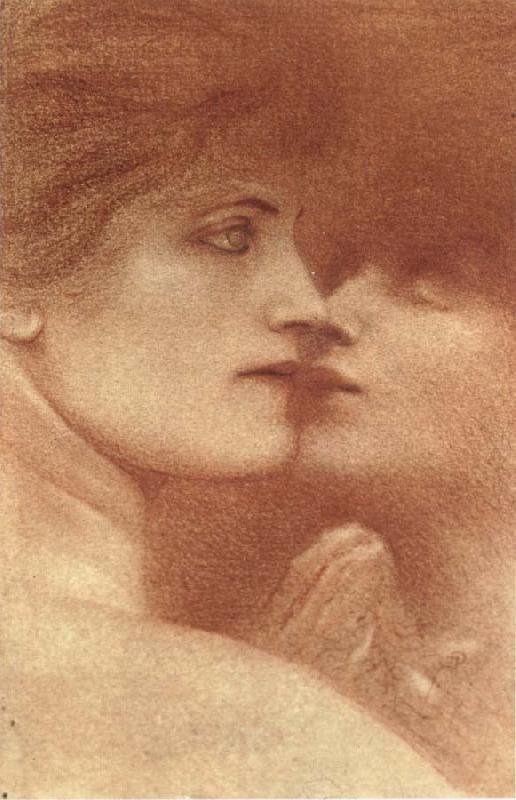 Fernand Khnopff Study of Woman